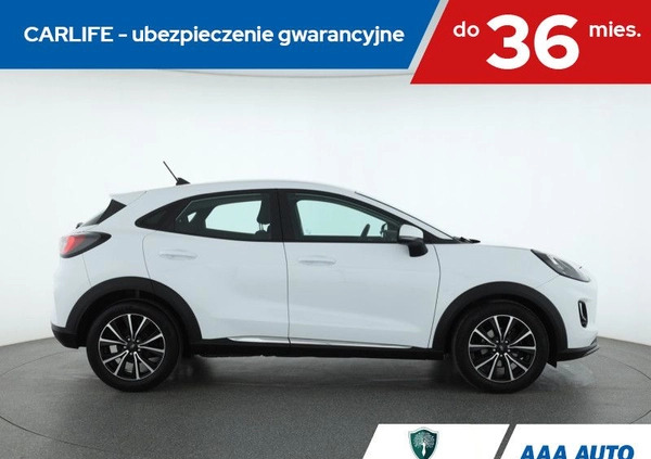 Ford Puma cena 83000 przebieg: 63831, rok produkcji 2021 z Drawno małe 232